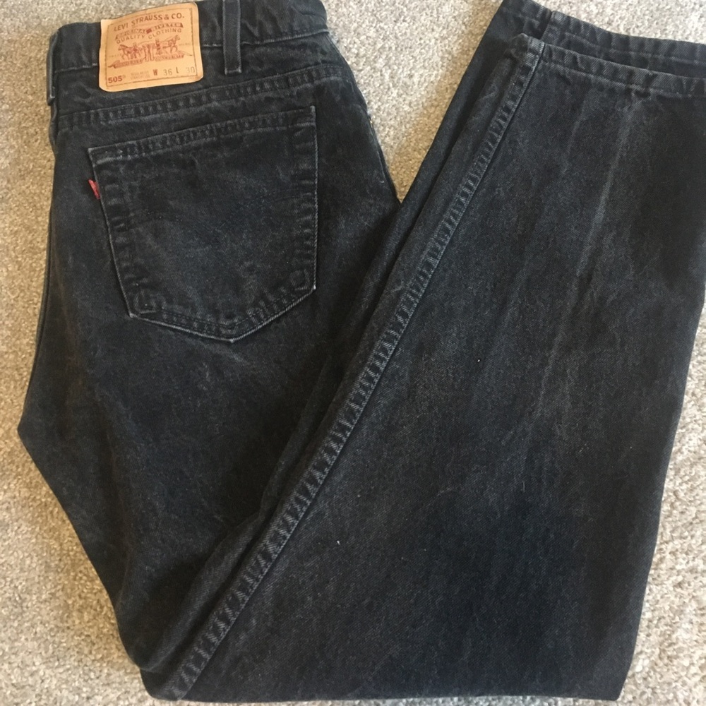 Levi black jeans